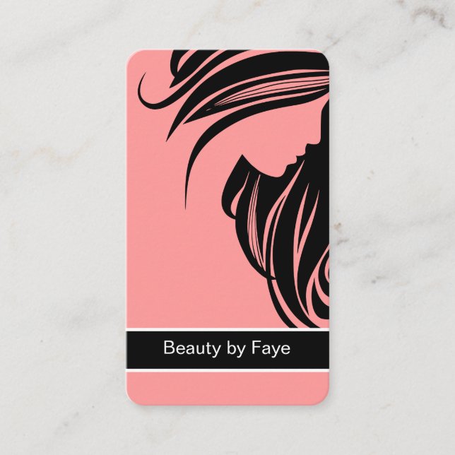 Beauty Business Cards Hairdresser (Front)