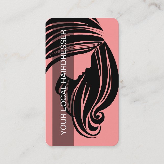 Beauty Business Cards Hairdresser (Front)