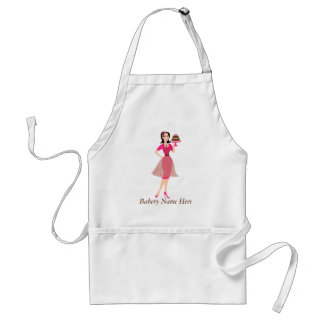 Beauty Cake WIth Rose Standard Apron