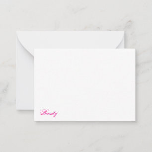 Beauty Card