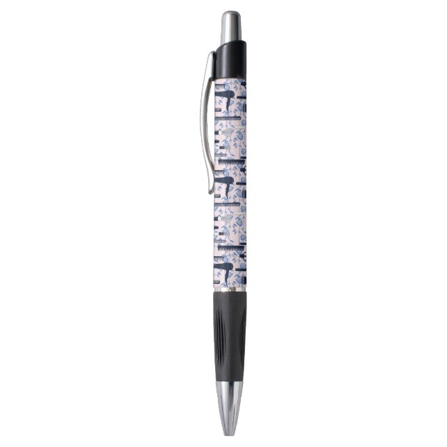 Beauty Care Blue Rose Pattern (Top (Vertical))