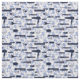 Beauty Care Blue Rose Pattern Fabric