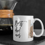 Beauty Collage Photo Best Dad Ever Gift Coffee Mug<br><div class="desc">Beauty Collage Photo Best Dad Ever Gift is a personalised gift that combines beauty and sentimental value to create a meaningful present for your dad. The gift is a collage of carefully selected photos of you and your dad, arranged in a beautiful and artistic way. The photos could be of...</div>