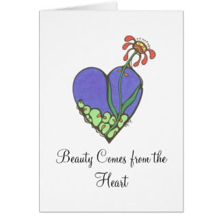 Beauty Comes from the Heart