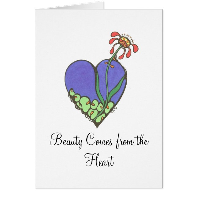 Beauty Comes from the Heart (Front)
