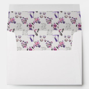 Beauty Comes From The Inside Pattern Envelope