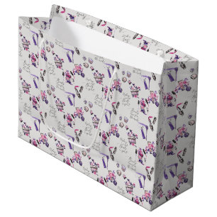 Beauty Comes From The Inside Pattern Large Gift Bag