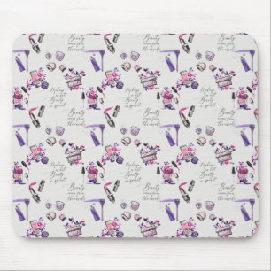 Beauty Comes From The Inside Pattern Mouse Mat