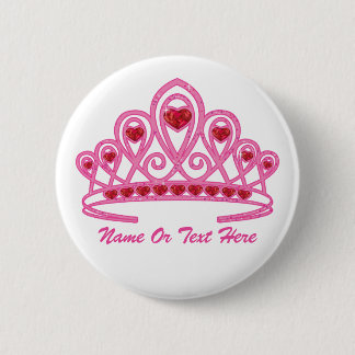Beauty Crown Custom 6 Cm Round Badge