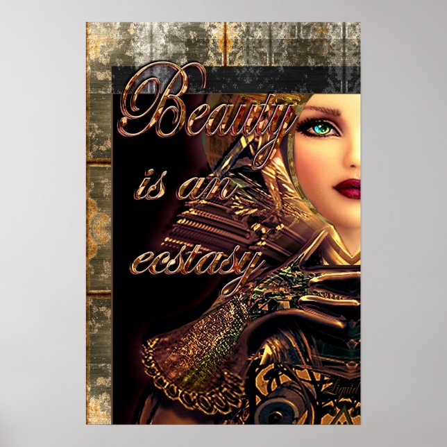 Beauty Cyborg Fashion  (Poster) Poster (Front)
