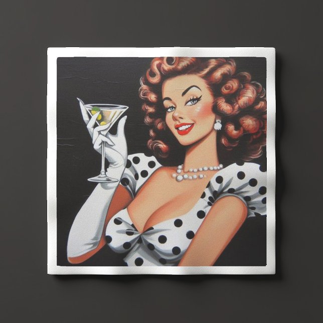 Beauty Drink Pin Up Napkin (Creator Uploaded)