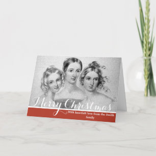 Beauty Elegance of Women Artwork Holiday Card