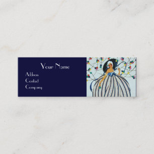 BEAUTY  FASHION COSTUME DESIGNER MAKEUP ARTIST MINI BUSINESS CARD