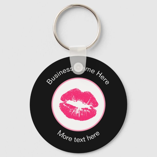 Beauty Fashion Promotional Keychains (Front)