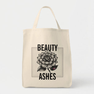 "Beauty for Ashes Botanical Tote Bag" Bag