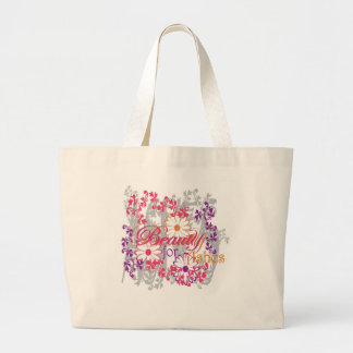 Beauty For Ashes Large Tote Bag