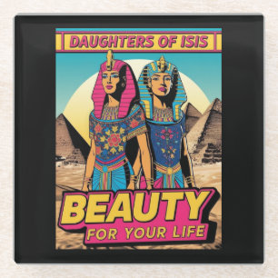 BEAUTY FOR YOUR LIFE GLASS COASTER