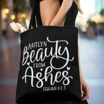 Beauty from Ashes Isaiah 61:3 Personalised Custom