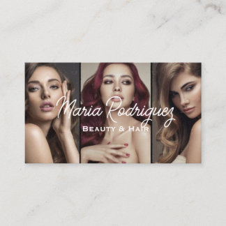 Beauty & Hair Salon Business Card