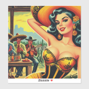 Beauty Hispanic Pin-up