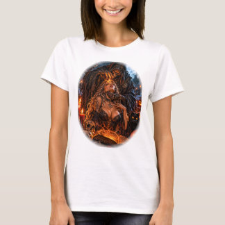 Beauty in Death's Embrace – Sexy Gothic Halloween  T-Shirt