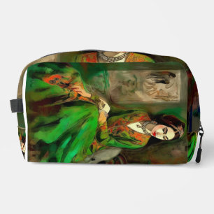 Beauty in Green Dopp Kit