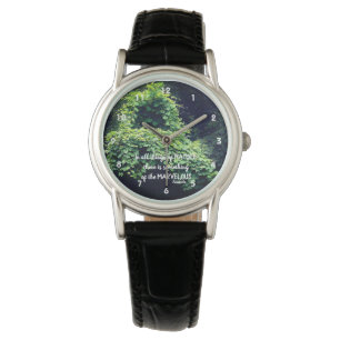 Beauty In Nature Vines Inspirational Quote   Watch