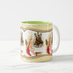 Beauty In Pink And The Beast Mug