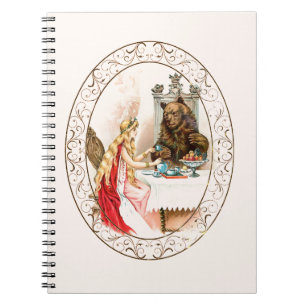 Beauty In Pink And The Beast Notebook