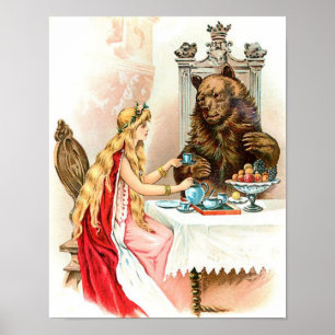 Beauty In Pink And The Beast Poster