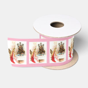 Beauty In Pink And The Beast Satin Ribbon