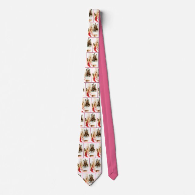 Beauty In Pink And The Beast Tie (Front)