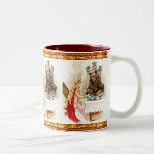 Beauty In Pink And The Beast Travel Mug