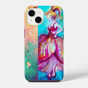 BEAUTY IN PINK DRESS / Magic Butterfly Plant Case- iPhone 14 Case