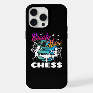 Beauty in the Move - Girls Chess Player iPhone 15 Pro Max Case