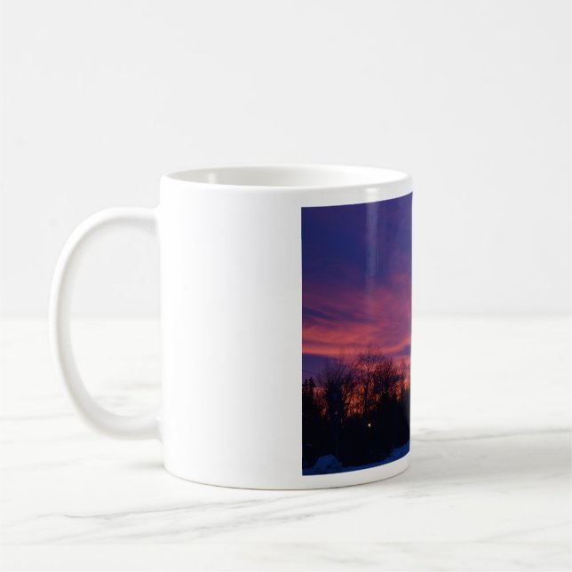 Beauty in the sky coffee mug (Left)
