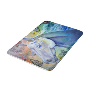 Beauty in the Sky Horse Bath Mat