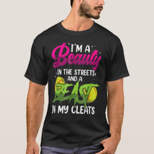Beauty In The Streets Soccer Cleats Beast Football T-Shirt