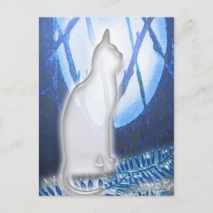 Beauty in White Postcard