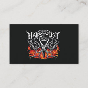 Beauty Industry Hairstylist Cosmetics Appointment Business Card