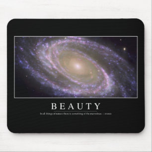 Beauty: Inspirational Quote 2 Mouse Mat