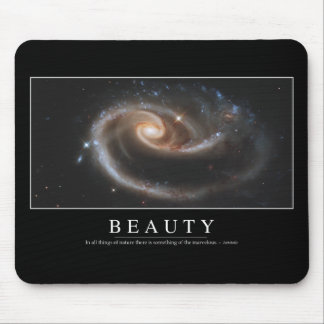 Beauty: Inspirational Quote 3 Mouse Mat
