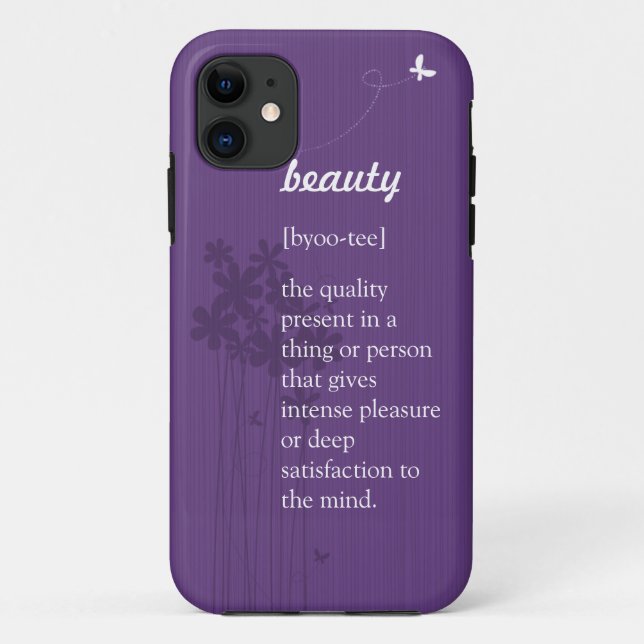 Beauty iPhone Case (Back)
