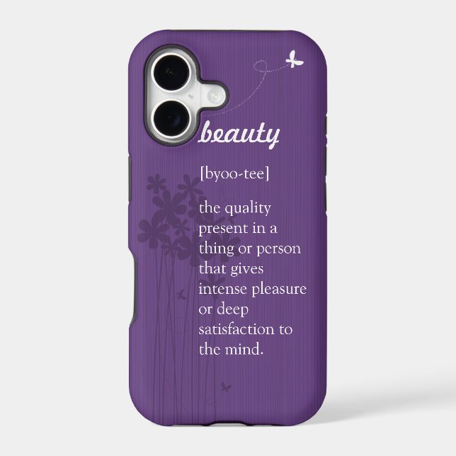 Beauty iPhone Case (Back)