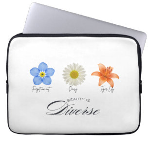 Beauty is Diverse Laptop Sleeve