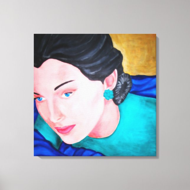 BEAUTY IS OUR LOVE FOR GOD CANVAS PRINT (Front)