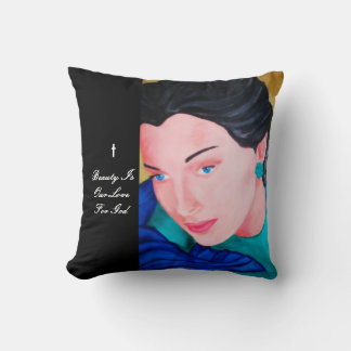 BEAUTY IS OUR LOVE FOR GOD CUSHION