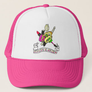 Beauty is Pain truckers hat