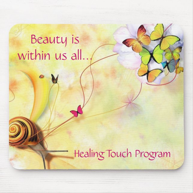 Beauty is within us all... mouse mat (Front)