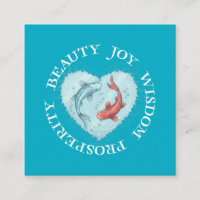 Beauty , Joy, Wisdom Prosperity Koi